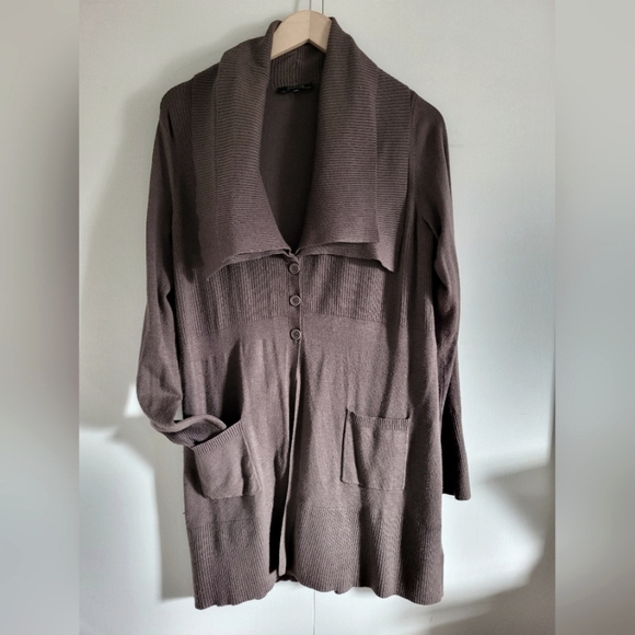 Renuar Tops - Renuar Med Brown vest